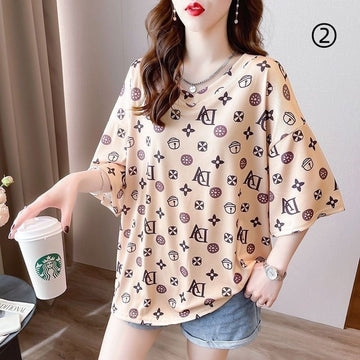ファッション 美人度アップ 定番シンプル 売り切れ必至 着回し力抜群 全5色 半袖Tシャツ<U-11449>