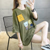 絶対欲しい ダメージ加工 個性派 ゆったり 半袖Tシャツ 全3色 ＜U-4949＞