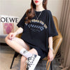 ゆったり感アップ 切り替え オシャレ度満点 プリント Tシャツ カットソー＜U-3478＞