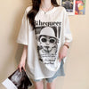 話題沸騰中 レース アバンギャルド 切り替え ホットダイヤモンド 3色選択 半袖Tシャツ＜U-8547＞