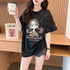 着回し力抜群 早い者勝ち 絶対流行 カジュアル 2色選択 Tシャツ<U-11579>