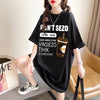 快適 ラウンドネック カジュアル 半袖 Tシャツ ワンピース＜U-8634＞