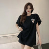 今季大好評 切り替え 美感いっぱい プリント Tシャツ カットソー＜U-3458＞