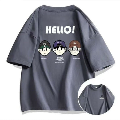 キュート 売り切れ必至 定番シンプル 着回し力抜群 全5色 半袖Tシャツ<U-11642>