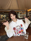 【半額！期間限定！！】個性派 元主役級 美人度アップ 気いっぱい 好感度UP 全2色 スウェット<U-10780>