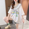 【半額！期間限定！！】オシャレ度満点 キュート 着心地抜群 プリント 全3色 Tシャツ カットソー＜U-8536＞