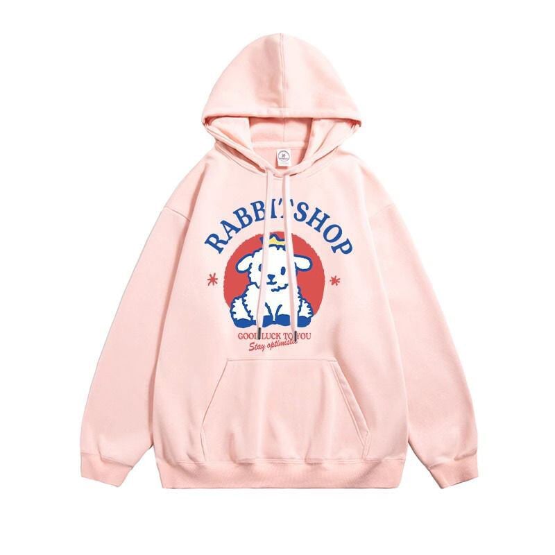 【裏起毛】 肌触り抜群 sweet系可愛い カジュアル プリント 8色選択 男女兼用 パーカー<U-10606>