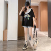 【半額！期間限定！！】オシャレ度満点 キュート 着心地抜群 プリント 全3色 Tシャツ カットソー＜U-8536＞