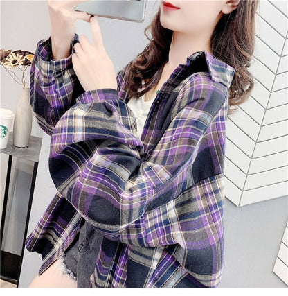 定番シンプル チェック柄 アクティブも綺麗も叶う シャツ ＜U-9235＞