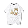 大好評 キュート 人気上昇中 着心地良い カジュアル プリント 全8色 半袖Tシャツ<U-9340>