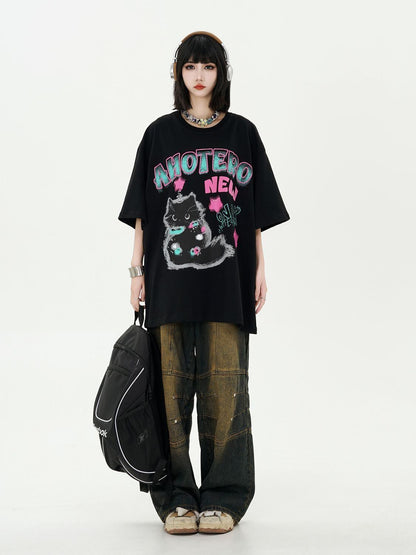 絶対欲しい 好感度UP 海外トレンド カジュアル 全3色 半袖 Tシャツ ＜U-11101＞