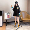 個性的なデザイン 切り替え 好感度満載 プリント Tシャツ カットソー＜U-3665＞