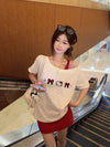 売れ筋 早い者勝ち 絶対流行 カジュアル Tシャツ<U-11405>