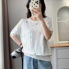 大活躍 好感度UP 海外トレンド カジュアル 全3色 半袖 Tシャツ ＜U-12038＞