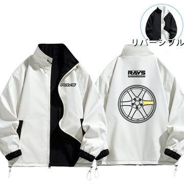 絶対欲しい  撥水加工 男女兼用  リバーシブル ライトジャケット  U-13098
