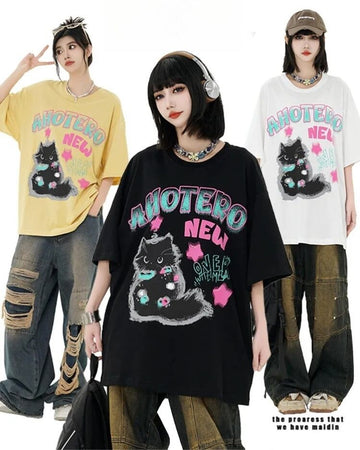 絶対欲しい 好感度UP 海外トレンド カジュアル 全3色 半袖 Tシャツ ＜U-11101＞