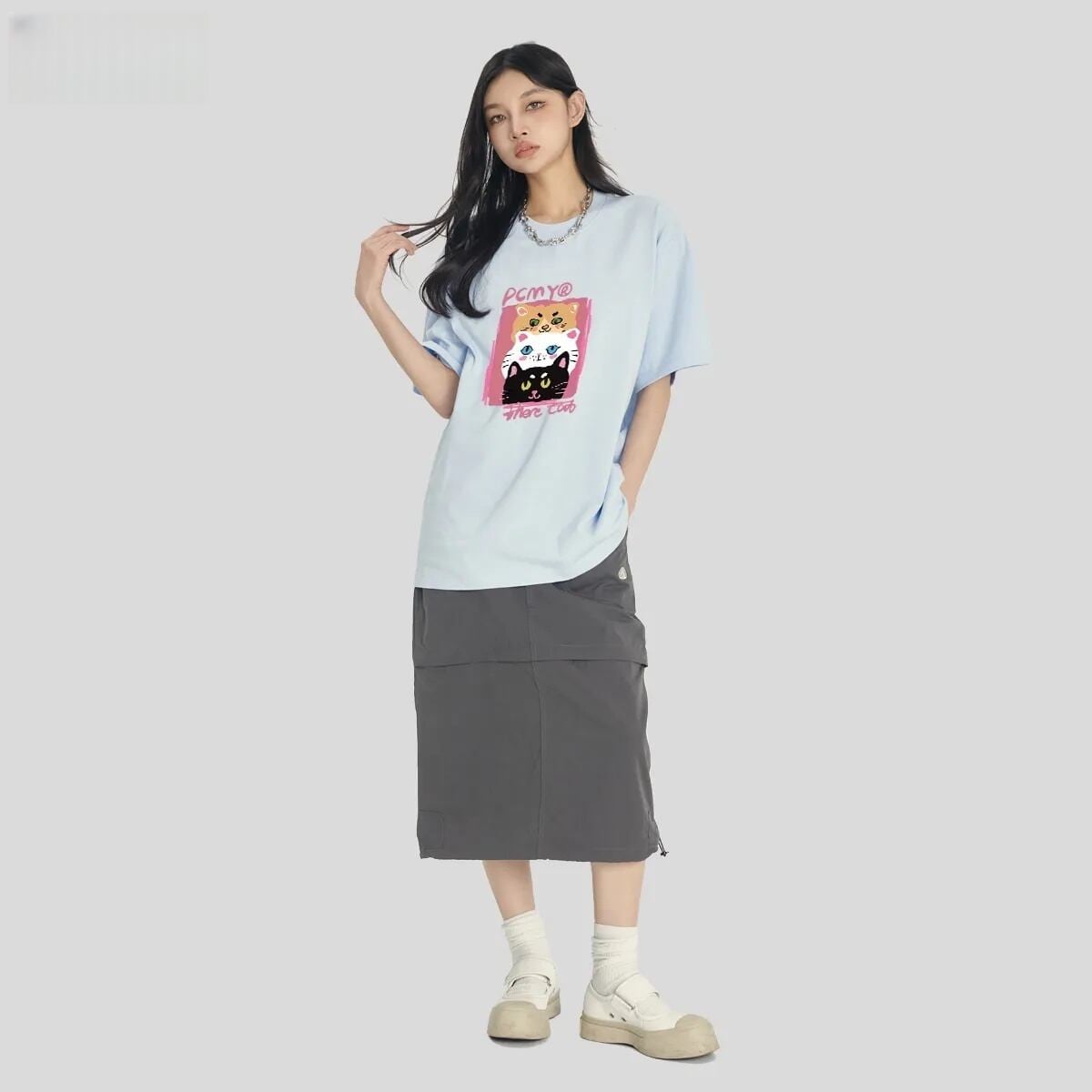 大好評 海外トレンド 定番シンプル 好感度UP カジュアル 全3色 半袖 Tシャツ ＜U-11283＞