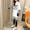 シンプル レイヤード風 ファッション プリント Tシャツ カットソー＜U-8131＞