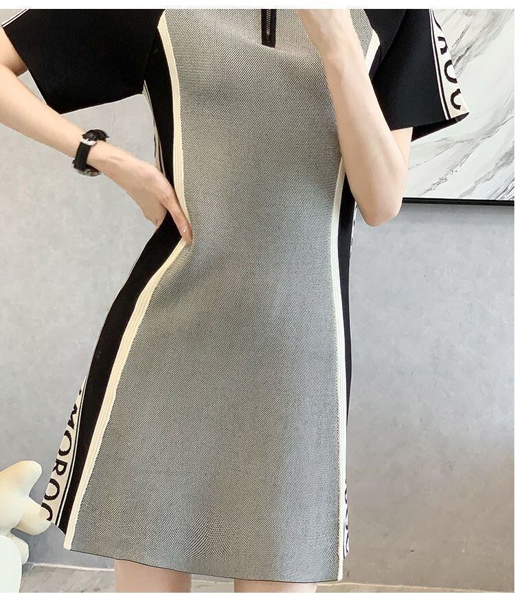 新商品 ファッション 美人度アップ 切り替え ワンピース＜U-8839＞