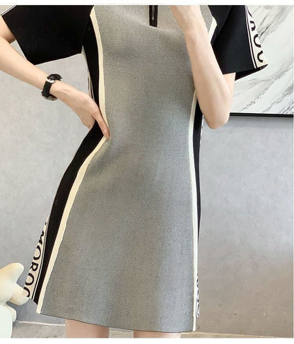 新商品 ファッション 美人度アップ 切り替え ワンピース＜U-8839＞