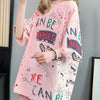 スタイリッシュ 切り替え 一目惚れ プリント Tシャツ カットソー＜U-3540＞