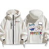 【春新作】定番シンプル  撥水加工 バックビッグロゴ 男女兼用 3色展開 マウンテンパーカー U-12702