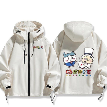 【春新作】定番シンプル  撥水加工 バックビッグロゴ 男女兼用 3色展開 マウンテンパーカー U-12702