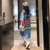 好感度100％ボーダー柄ビッグロゴ