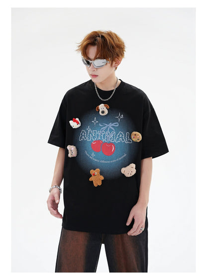 数量限定 ファッション アクティブも綺麗も叶う ゆったり 男女兼用 全3色 半袖Tシャツ＜U-9066＞