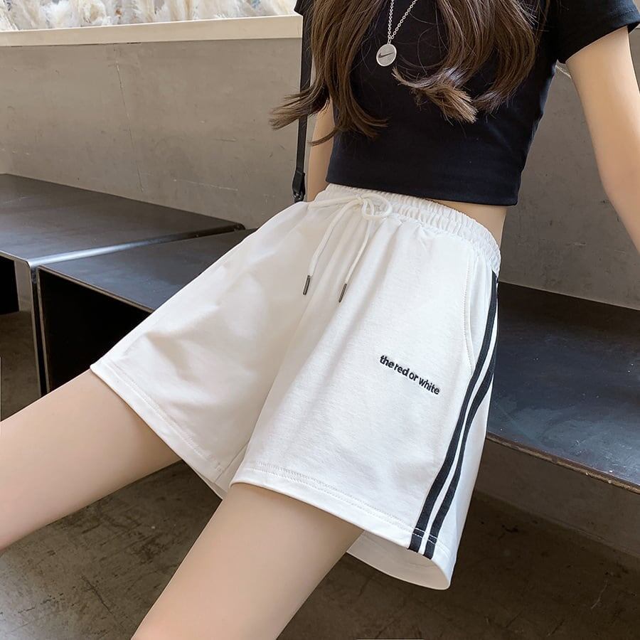 清涼感たっぷり ハイウエスト 美腿効果抜群 パンツ ボトムス＜U-3617＞