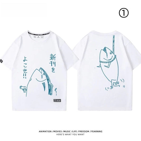 着回し力抜群 おすすめ シンプル プリントロゴ 半袖 Tシャツ-A2632