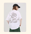 おすすめ 感満々 柔らかくて優しい印象 タイルアップ プリント 4色選択 半袖Tシャツ＜U-9317＞