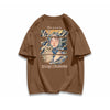 ポップなプリントが夏に映えるプリントTシャツ 半袖 全8色 Tシャツ <U-9252>