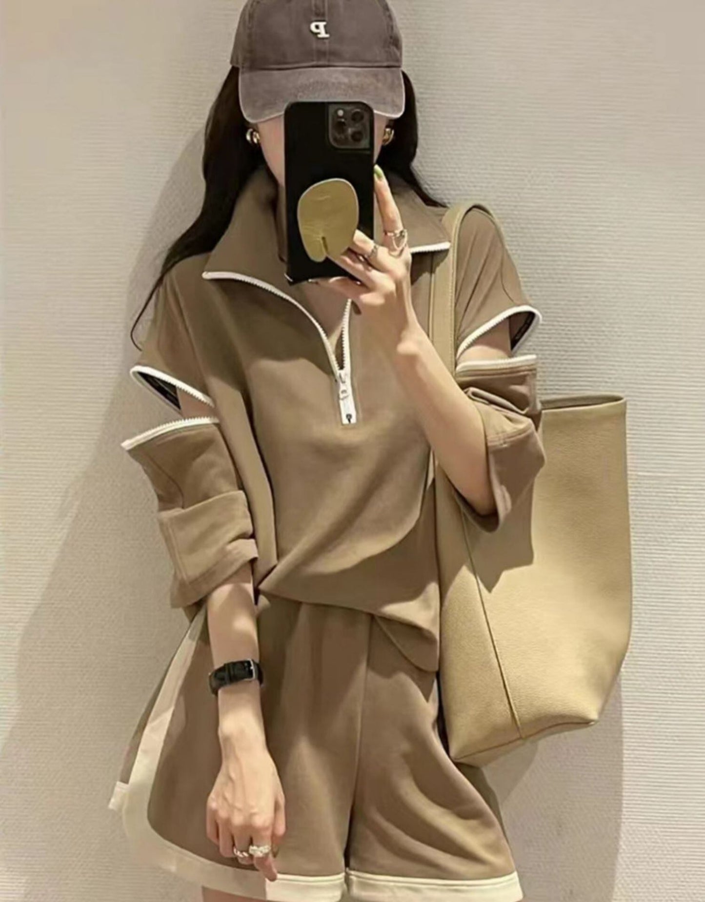 主役級 ファッション 今季マストバイ 個性派 半袖Ｔシャツⅹパンツセット<U-6533>