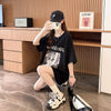 質感のいい 半袖 ラウンドネック Tシャツ ワンピース ＜U-8638＞