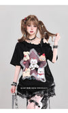 売れ筋 早い者勝ち 絶対流行 カジュアル 2色選択 Tシャツ<U-11461>
