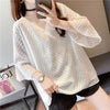 大好評 ルーズ 新作 半袖 Vネック Tシャツ ＜U-8627＞