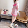 好感度UP カジュアル ファッション 上質 Ｔシャツⅹパンツセット<U-8456>