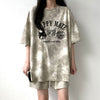 超人気 着心地良い どんな体型にも適合 カジュアル 全5色 半袖 Tシャツ ショートパンツ セットアップ ＜U-9268＞