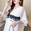 スタイリッシュ アルファベット 一目惚れ Tシャツ カットソー＜U-3168＞
