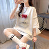 デザインセンス重工業立体パターンベアーズニューアイロンダイヤメッシュ半袖Tシャツ<U-2916>