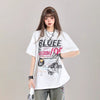 ファッション 早い者勝ち 絶対流行 カジュアル 2色選択 Tシャツ<U-11580>
