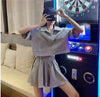 好感度UP ファッション 今季マストバイ 個性派 半袖Ｔシャツⅹパンツセット<U-11569>