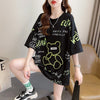 【半額！期間限定！！】早い者勝ちカジュアル 刺繍 好感度満載 半袖 Tシャツ ＜U-3543＞