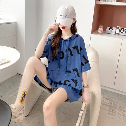 着心地抜群 切り替え 女性力を高める プリント Tシャツ カットソー＜U-3489＞