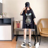 今季大好評 切り替え 美感いっぱい プリント Tシャツ カットソー＜U-3495＞