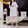 スタイリッシュ 切り替え 一目惚れ プリント Tシャツ カットソー＜U-3654＞