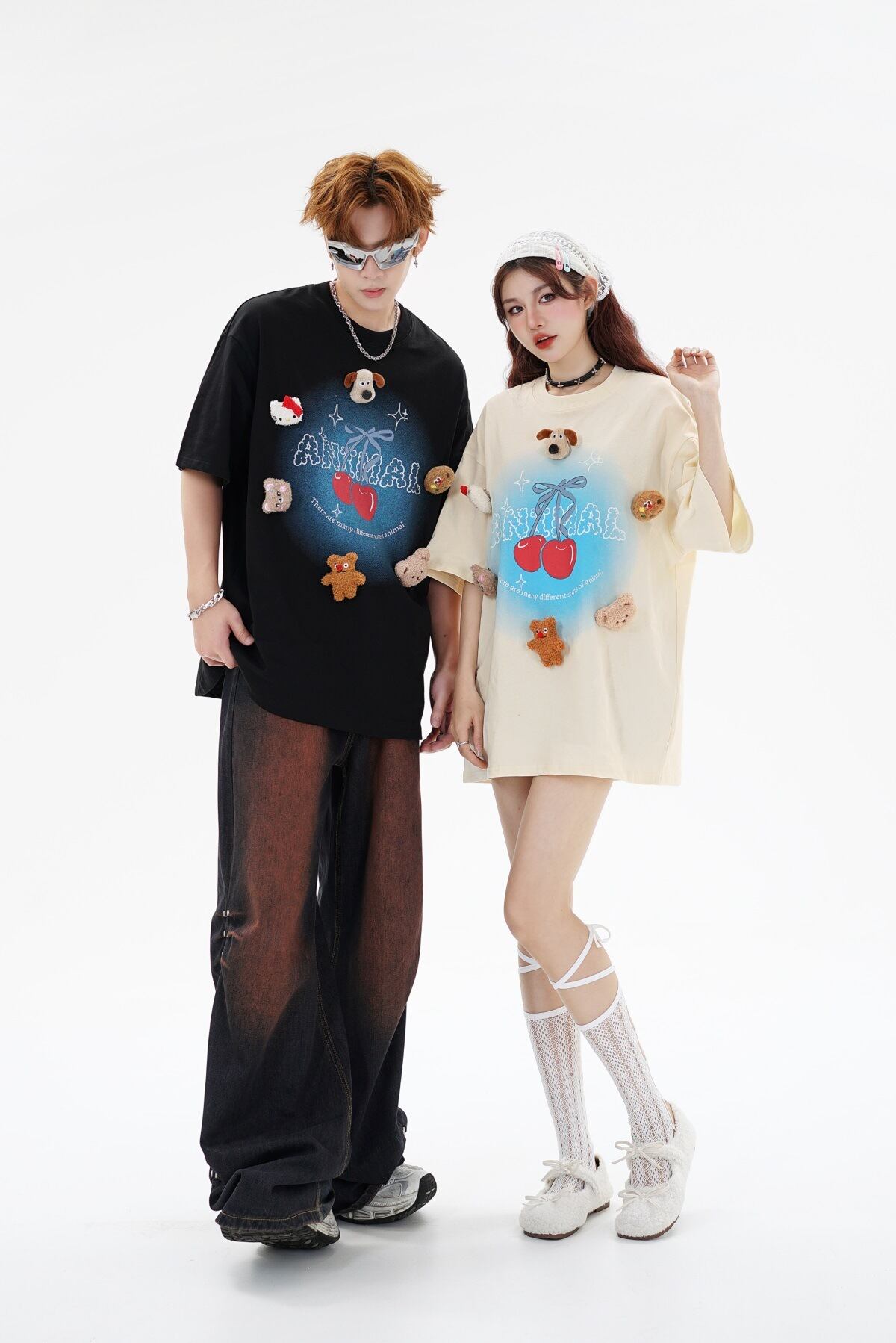 数量限定 ファッション アクティブも綺麗も叶う ゆったり 男女兼用 全3色 半袖Tシャツ＜U-9066＞