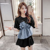 カジュアル 切り替え オシャレ度満点 Tシャツ カットソー＜U-3268＞