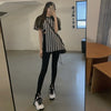 話題沸騰中 存在感抜群 上質 トレンドアイテム 個性派 着心地良い 半袖 Tシャツ <U-9287>